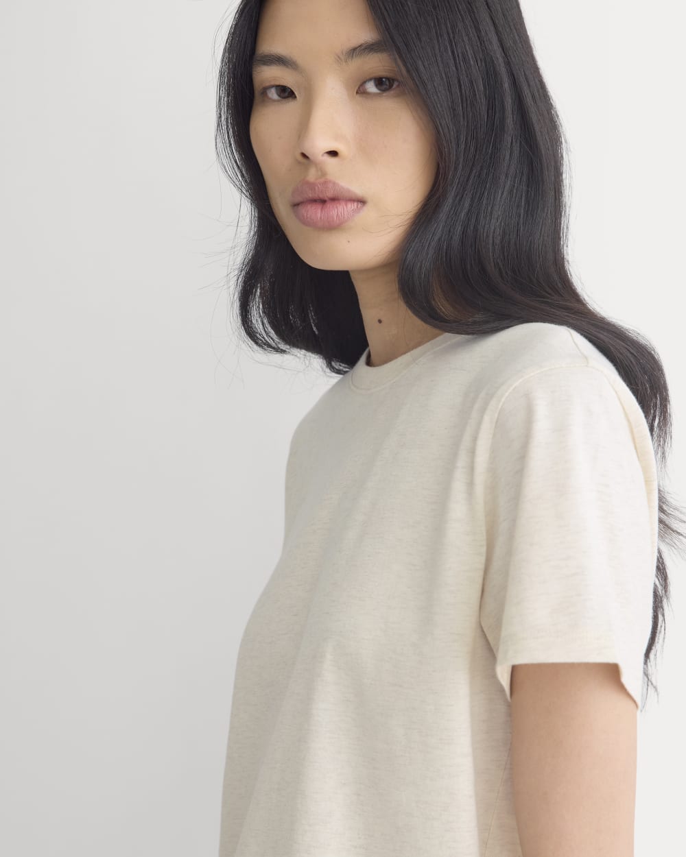 The Box-Cut Tee in Essential Cotton