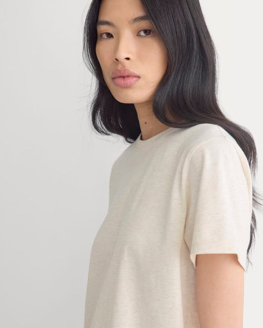 The Box-Cut Tee in Essential Cotton