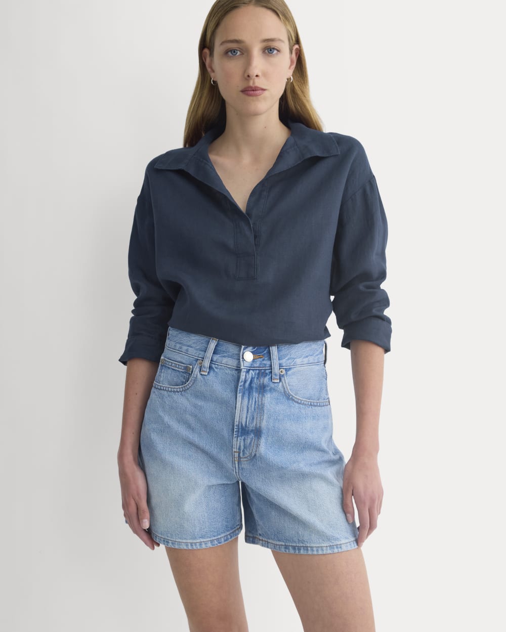 A-Line Denim Short