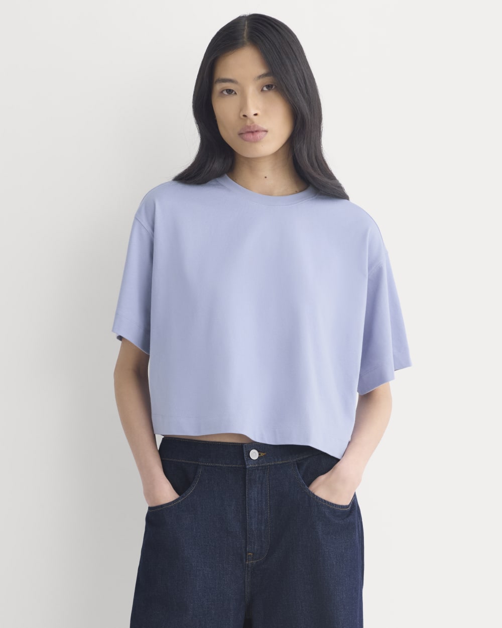 Forever Jersey Cropped Tee